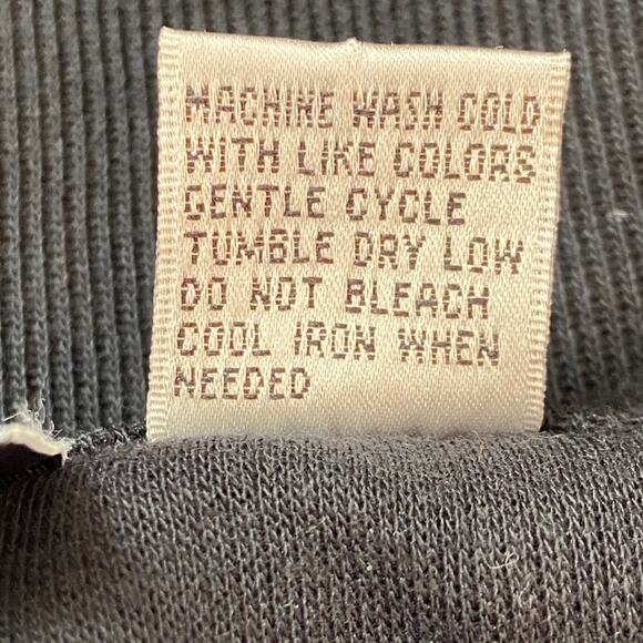 Vintage 1990s Keneth Too! Black Ribbed Chetah Graphic Print Short Sleeve Large - Picture 8 of 8